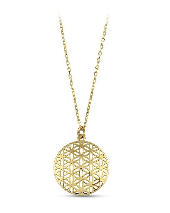 14 Ayar Yaşam Ağacı Altın Kolye