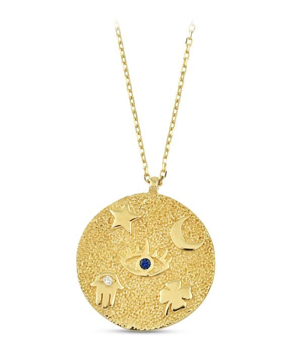 14 Ayar Semai Altın Kolye