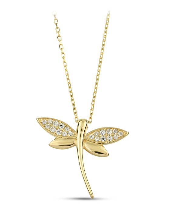 14 Ayar Yusufçuk Altın Kolye