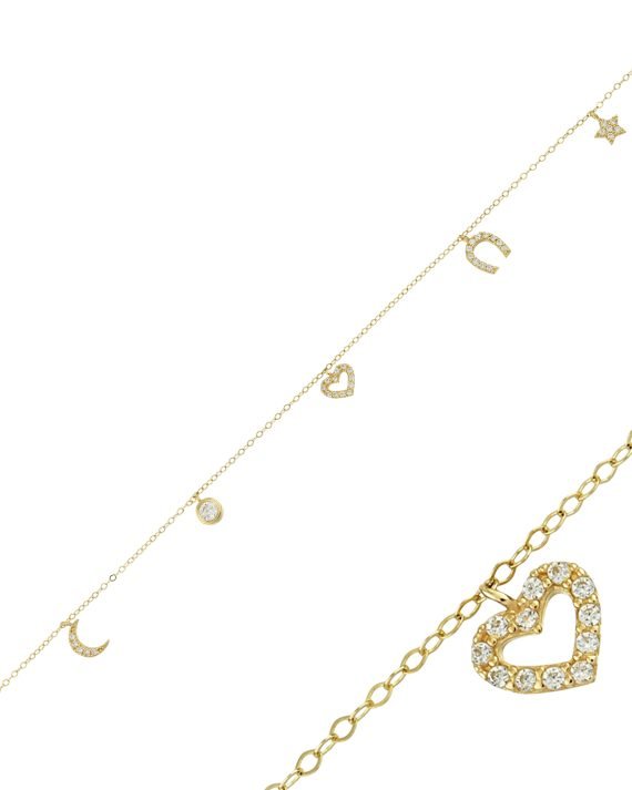 14 Ayar Şans Altın Bileklik