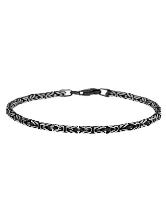 Kral Zincir Gümüş Bileklik