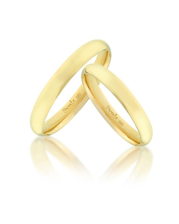 3 mm Klasik 14 Ayar Altın Alyans