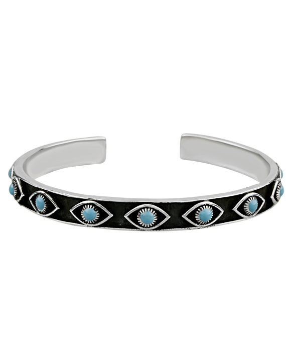 Göz Firuze Gümüş Bilezik