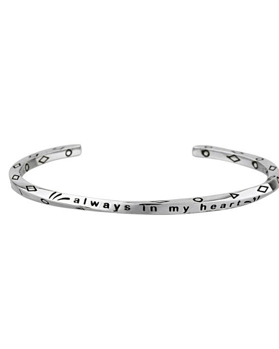 My Heart Gümüş Bilezik