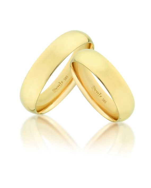 5 mm Klasik 14 Ayar Altın Alyans