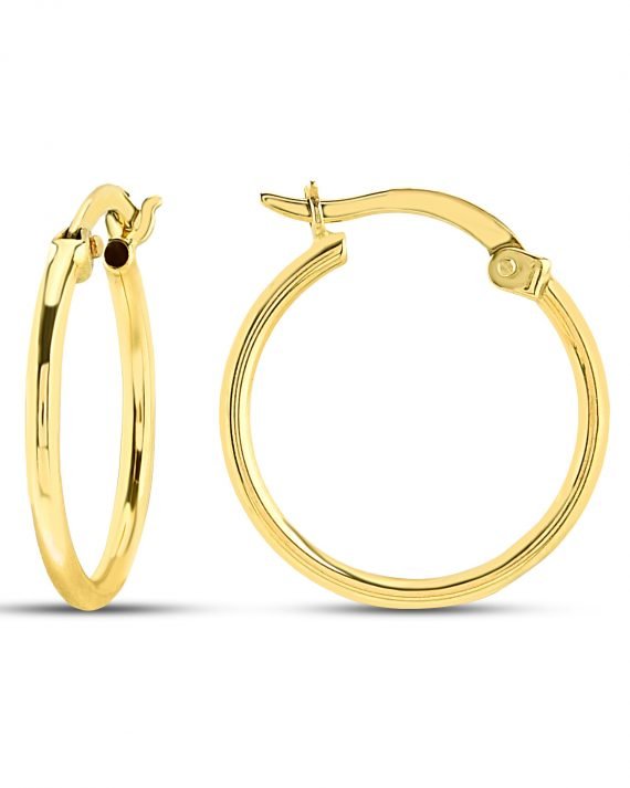 Altın Halka küpe Klasik